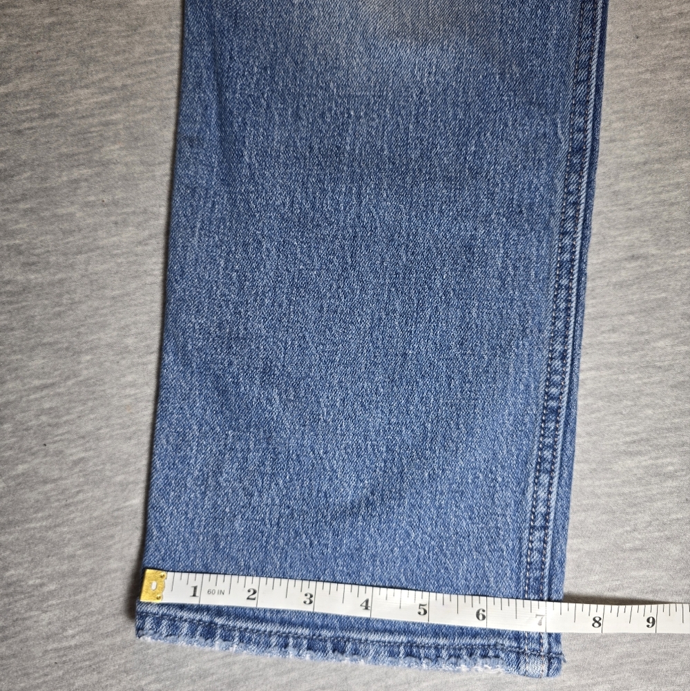 Hollister 90s Ultra High Rise Blue Denim Jeans And Mom Shorts Bundle Size 27 - Picture 7 of 10